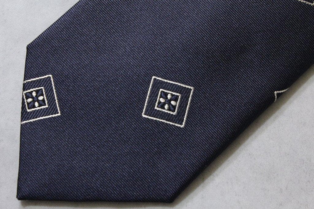 HOLLIDAY&BROWN★新品2.3万円ホリディ＆ブラウン 幾何柄ネクタイ⑦