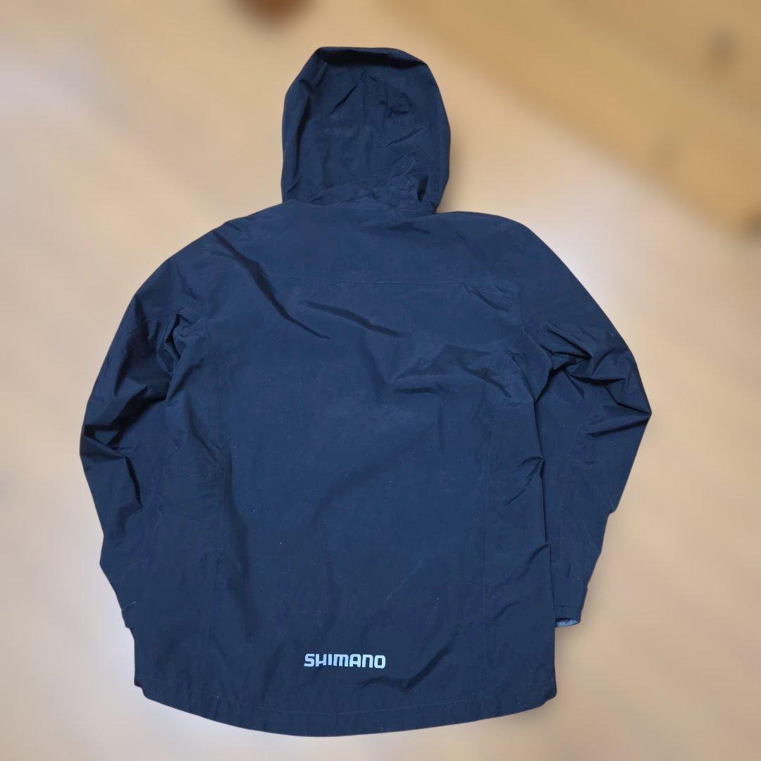 ㉛美品シマノレインスーツ レインウエア DSエクスプローラー L ベージュカモ