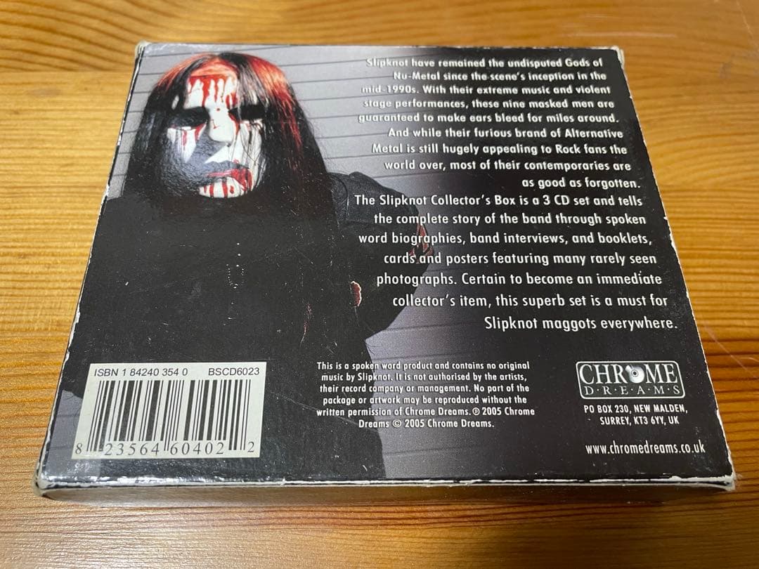 SLIPKNOT collector's box スリップノット　希少