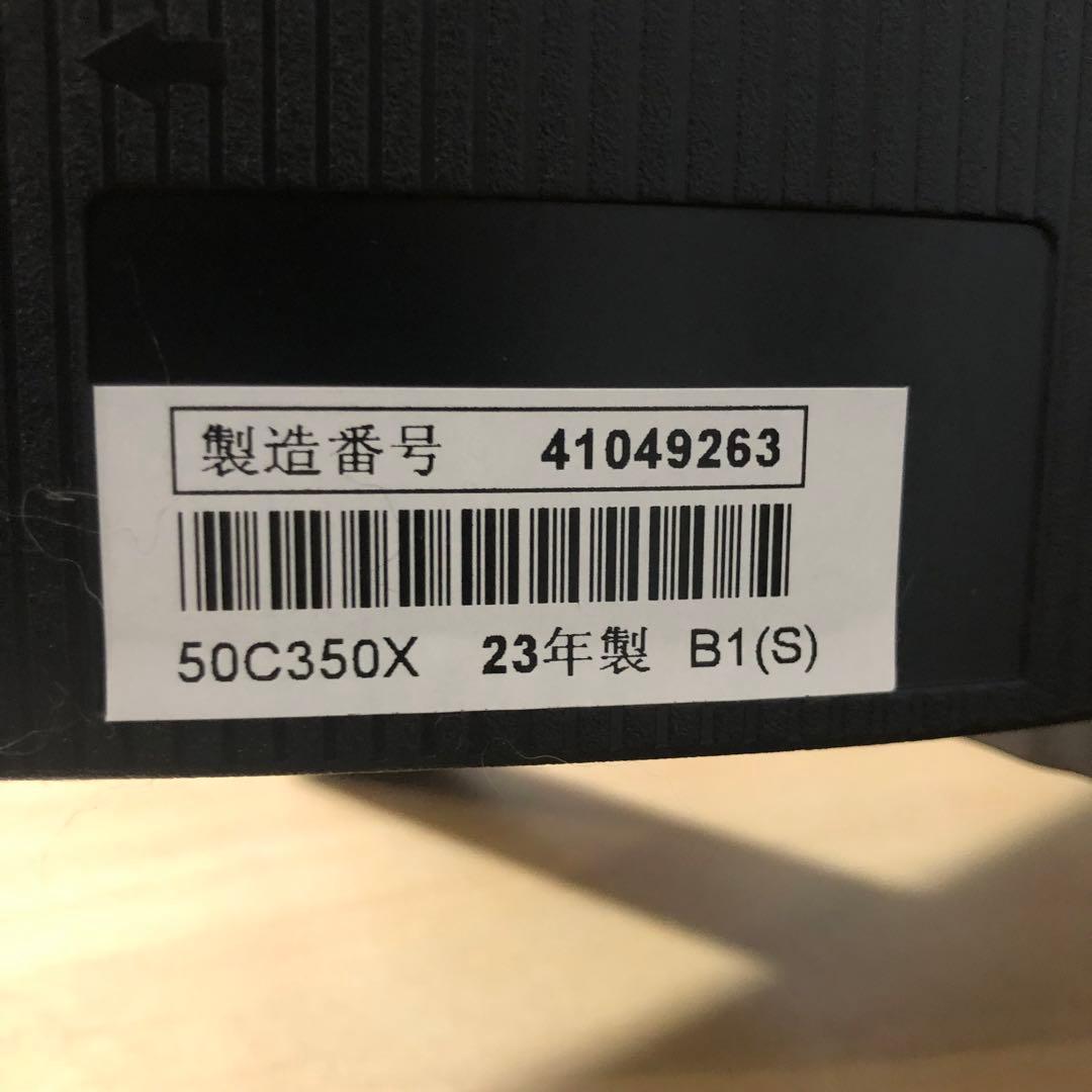 送料込み 東芝（TOSHIBA）液晶テレビ REGZA 50C350X