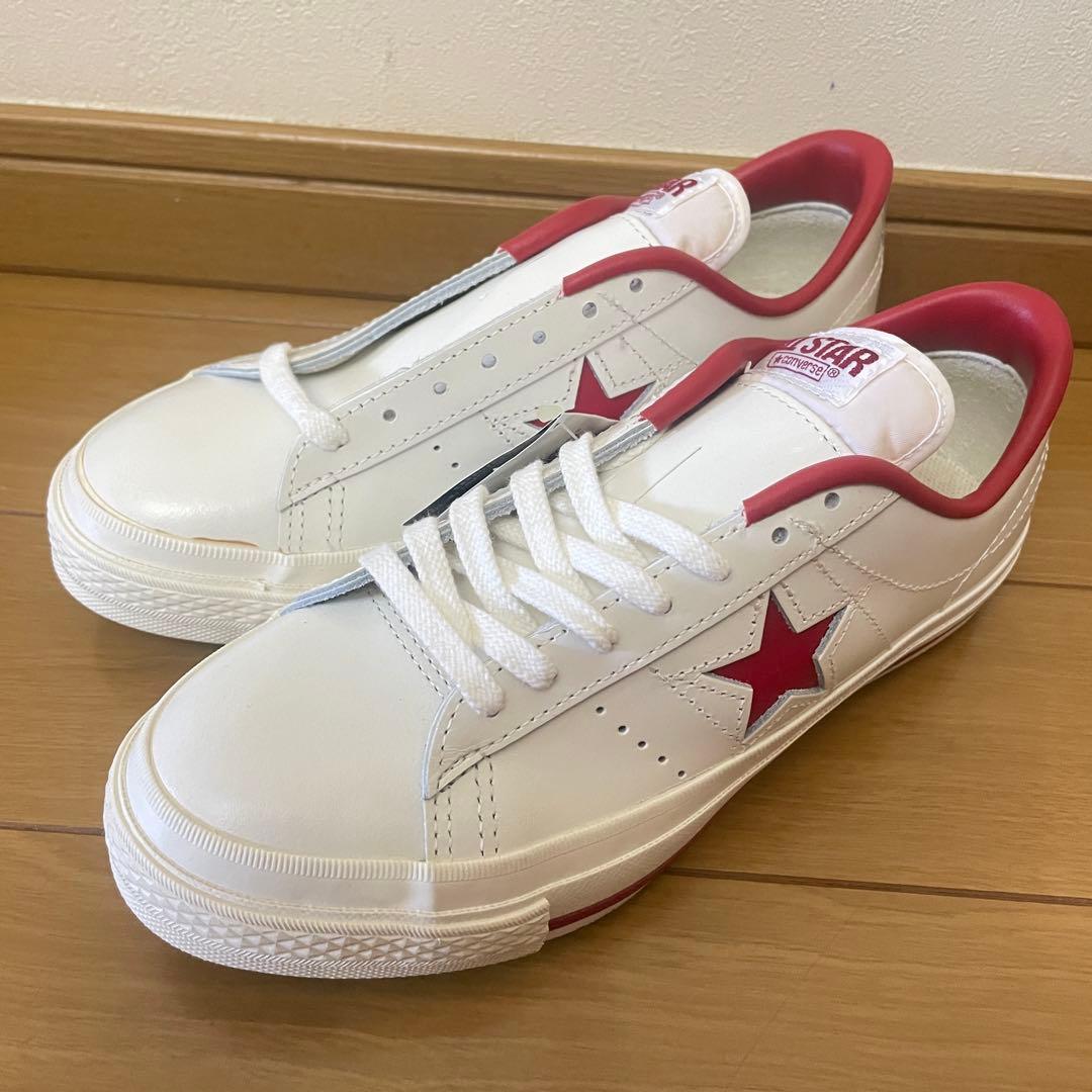 新品 日本製 コンバース ワンスター ONE STAR J ホワイト 定番 23