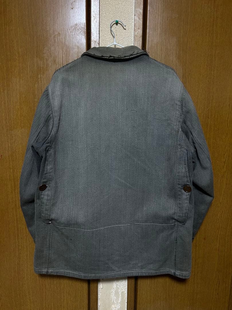 40年代 フランス コットンピケ ハンティング ジャケット