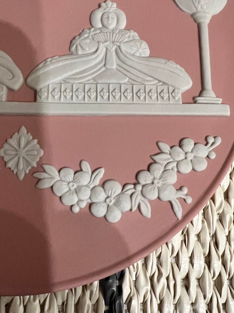 ウェッジウッド　ジャスパー　雛ドールプレート