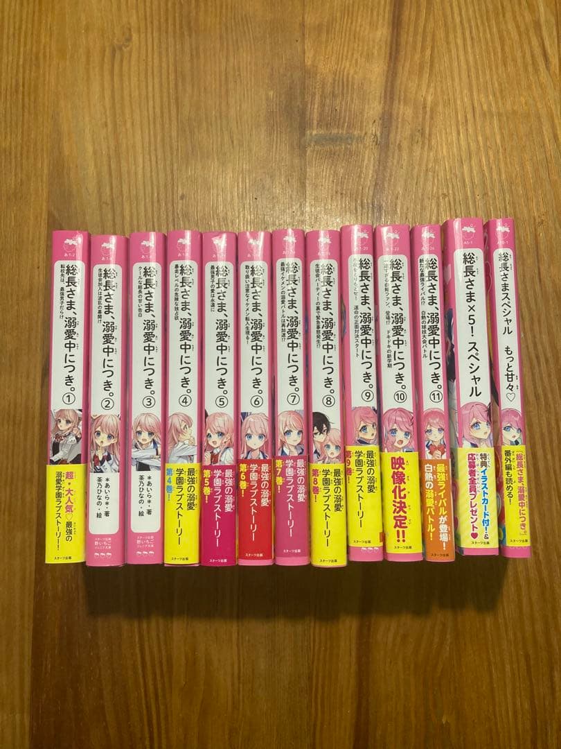 総長さま、溺愛中につき。1〜11巻＋おまけ2冊