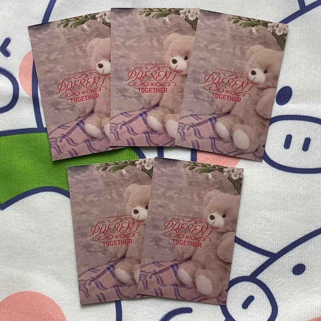 日本 TXT MOA ZONE FANLIVE トレカ全員5枚