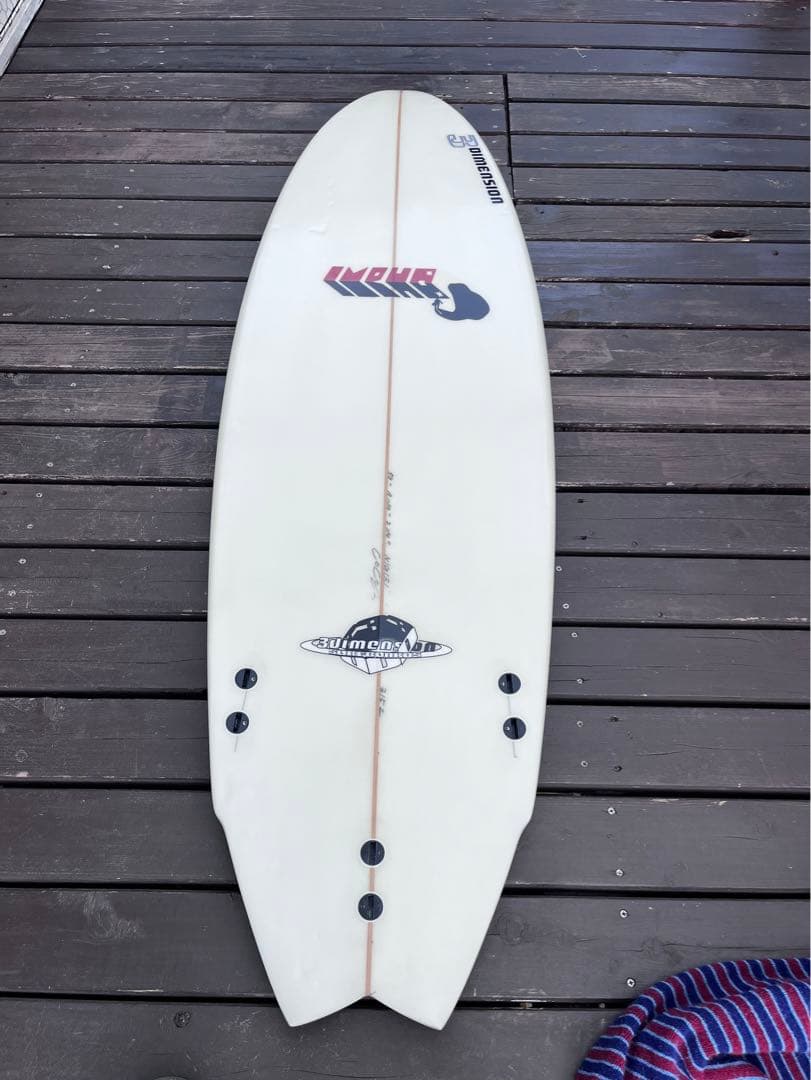 3dimension 5'8\"×11/16×2 1/4