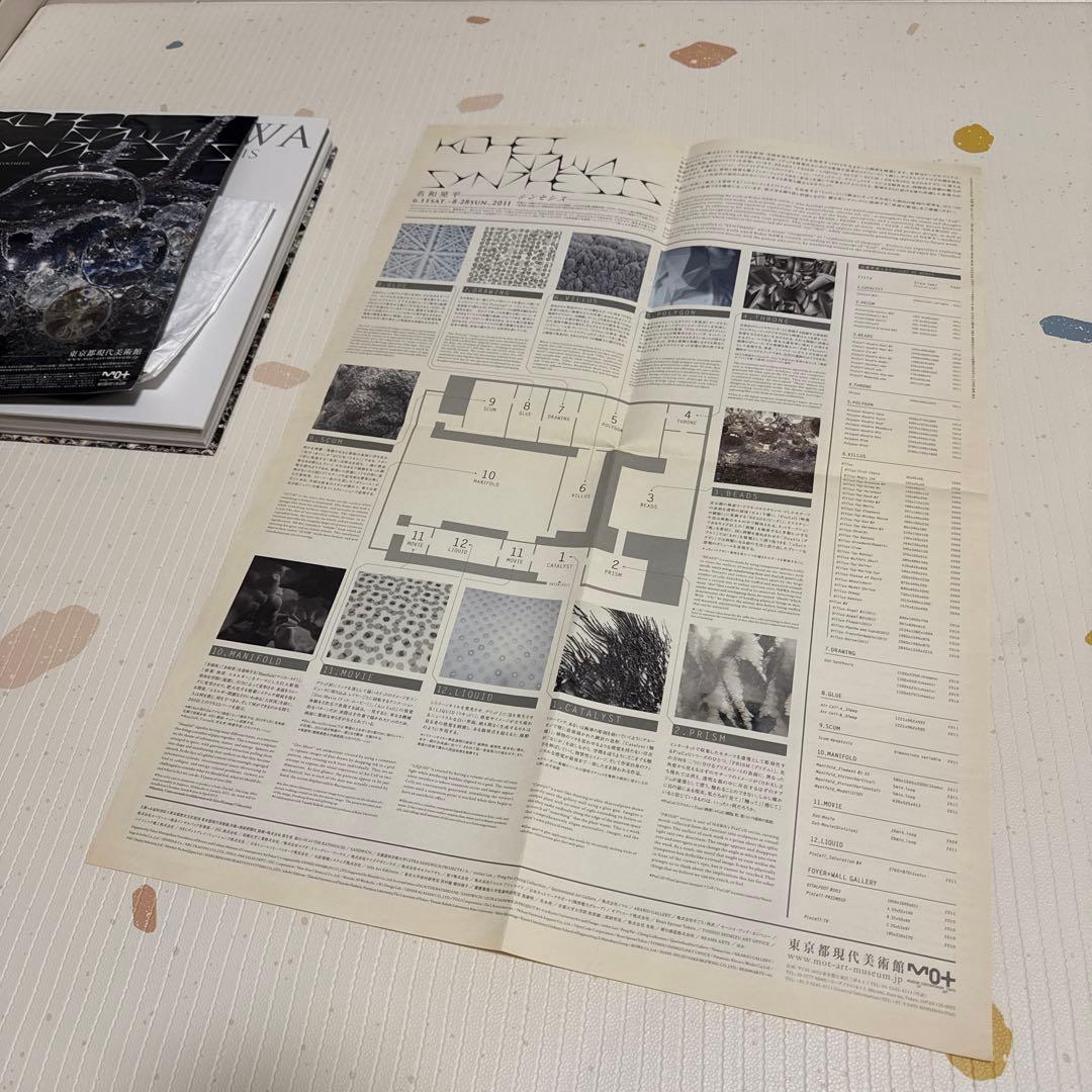 名和晃平　 Synthesis サイン入り図録