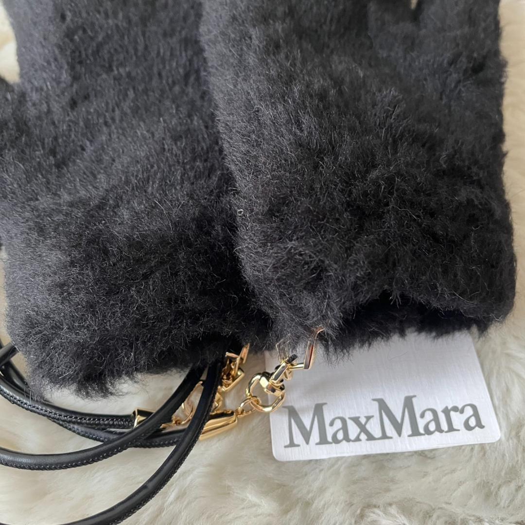 (๑•̀ㅂ•́)و✧ Max Mara グローブ テディベア ミトン 手袋