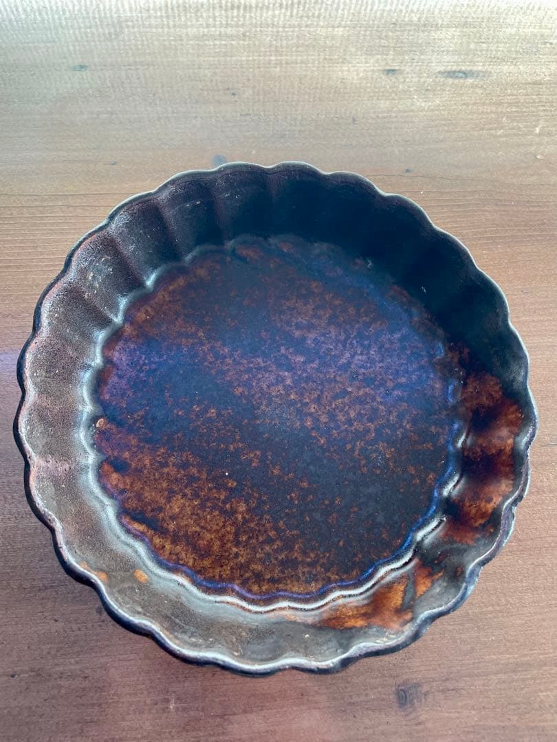 新品未使用　長峰菜穂子　グラタン丸皿