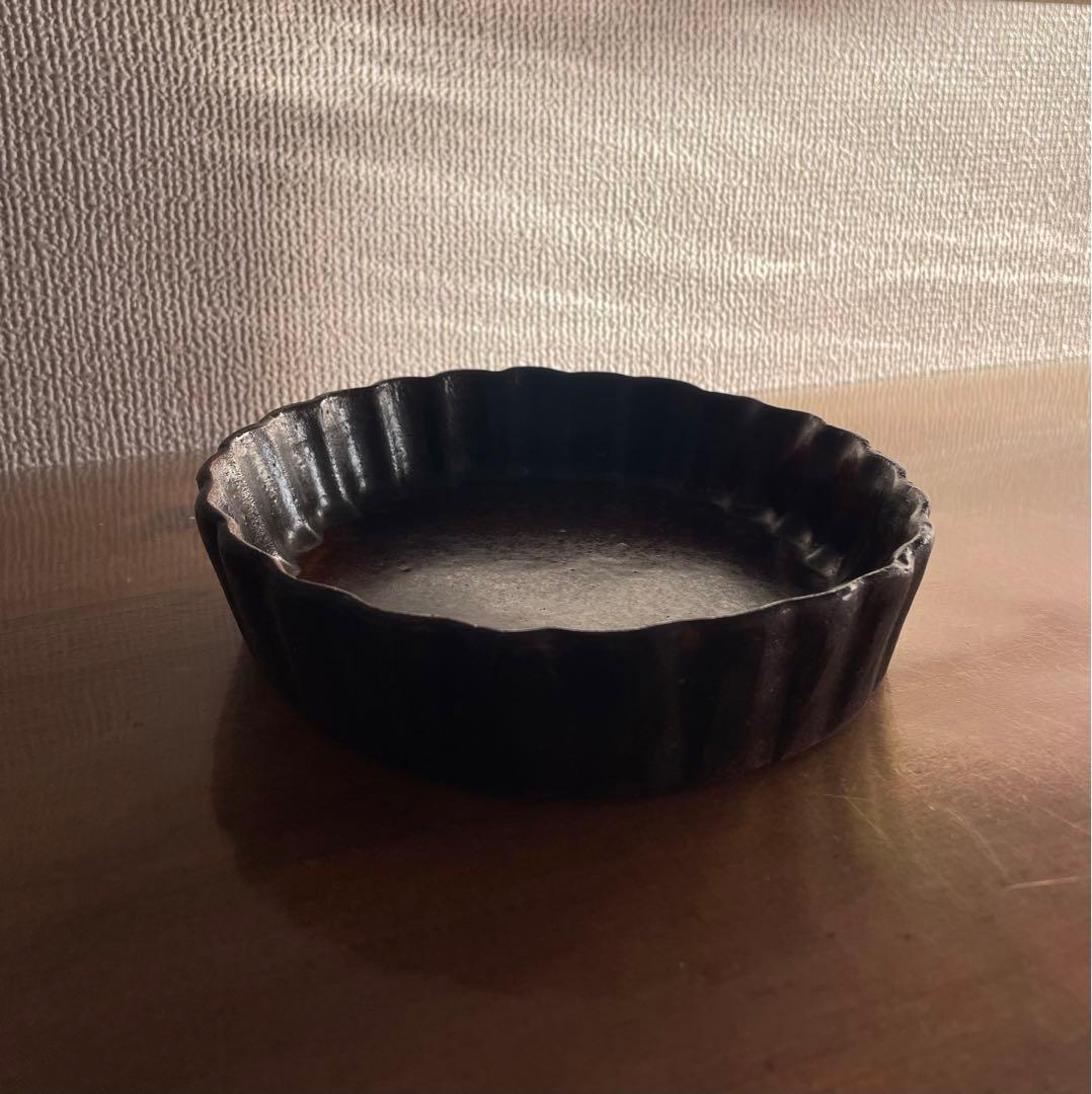 新品未使用　長峰菜穂子　グラタン丸皿