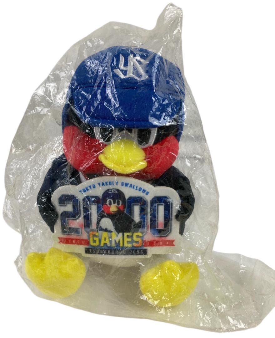 HFD1838 バラ売り可！ ★未開封★ スワローズ お座りつば九郎 3体セット