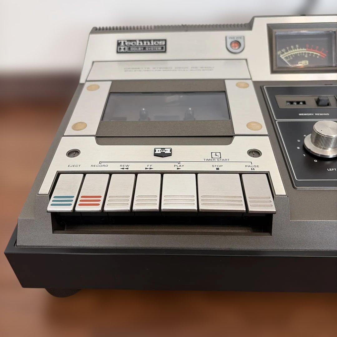 Technics テクニクス RS-640U カセットステレオデッキ 稼働品