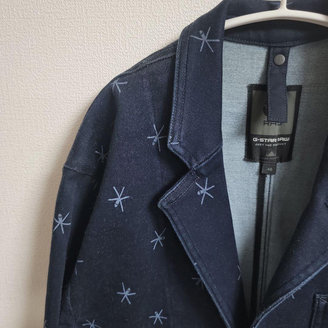 G-STAR RAW ネイビー テーラードジャケット 48
