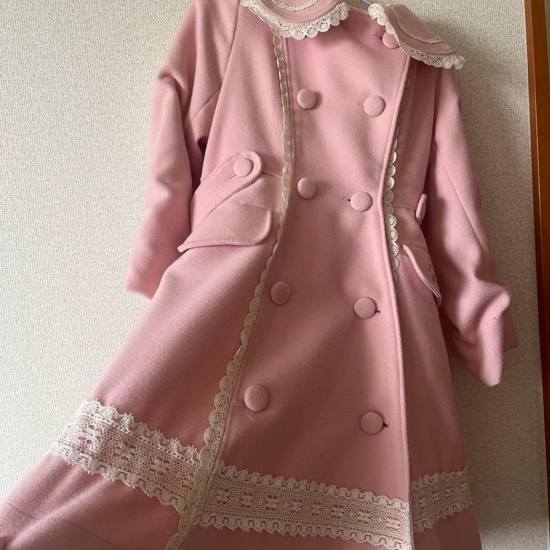 Baby the stars shine bright コート　ピンク