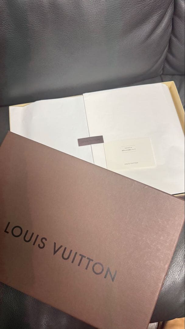 LOUIS VUITTON 最高級ウール100% マフラーダミエ　ルイ・ヴィトン