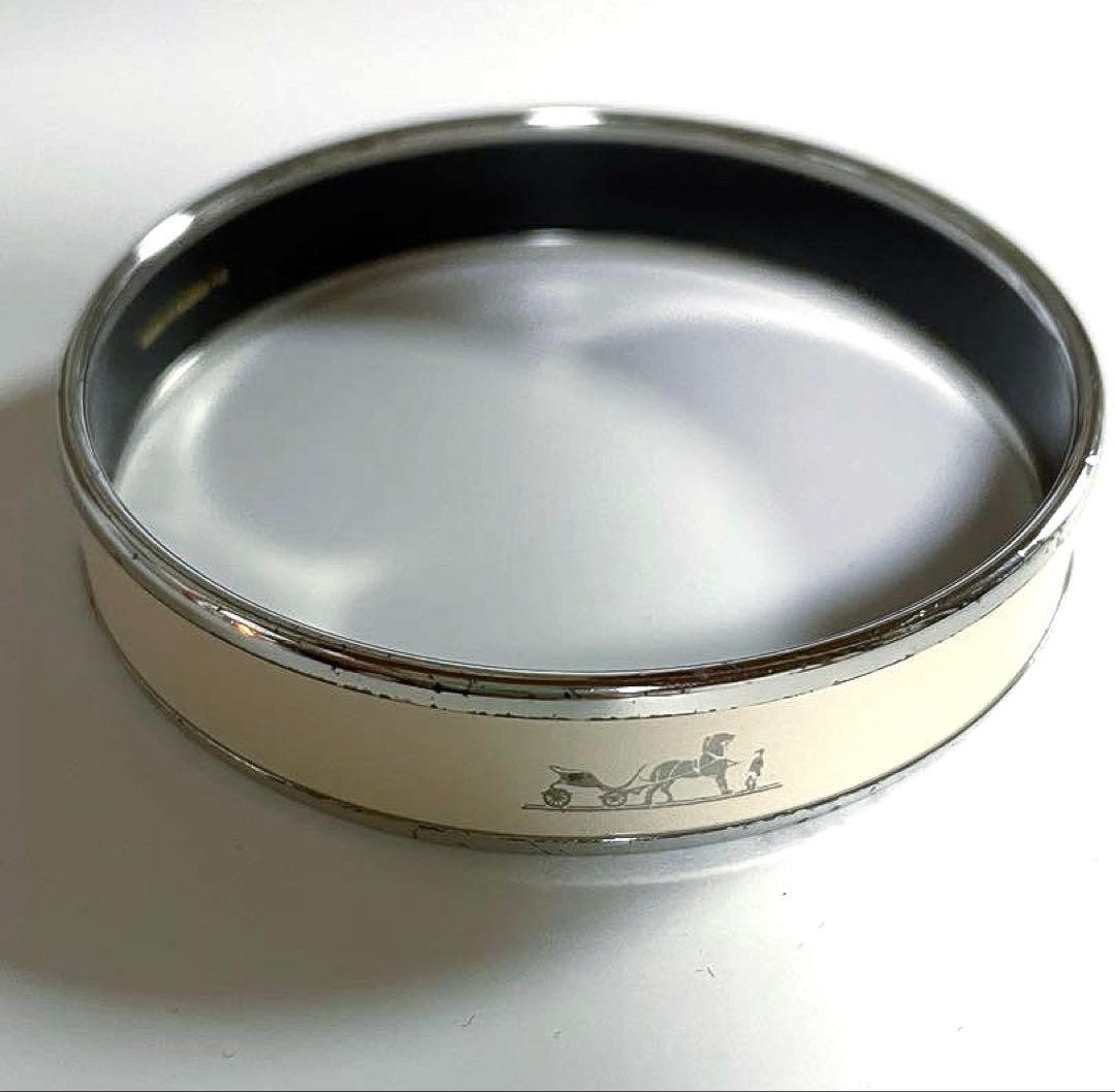 HERMES エルメス エマイユPM メタル カレーシュ ブレスレット バングル