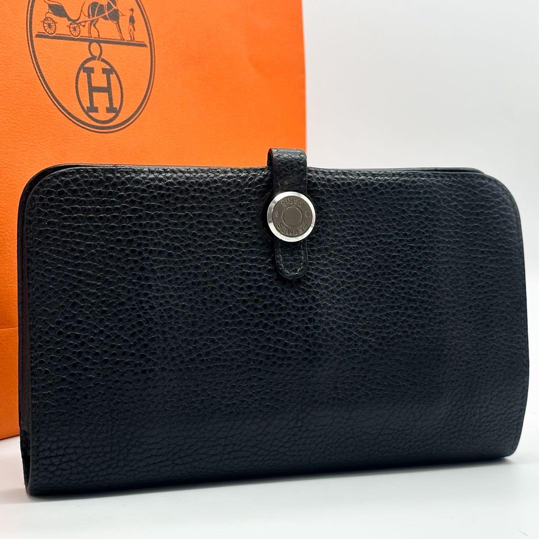 エルメス ドゴン GM 二つ折り 長財布 小銭入れ