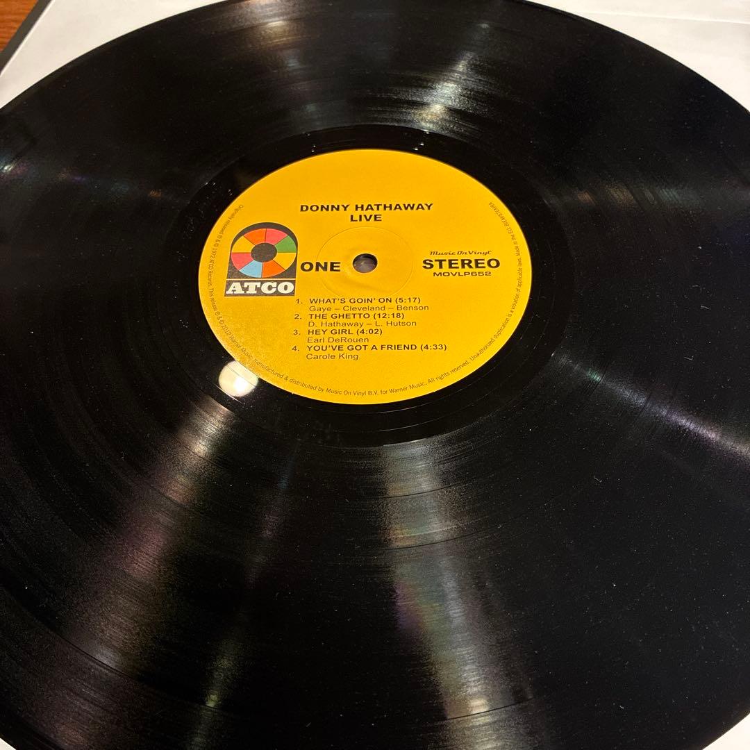 【重量盤】Donny Hathaway / Live