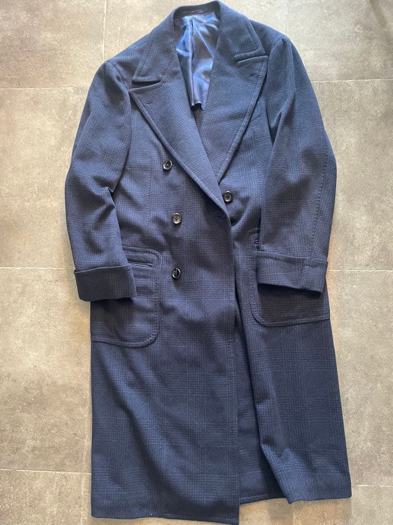 Brilla per il gusto カシミア100% ロングコート ネイビー