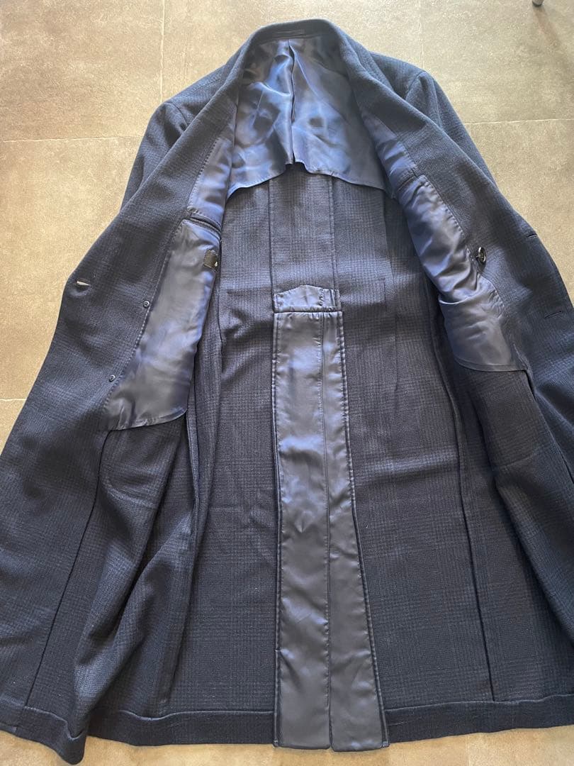 Brilla per il gusto カシミア100% ロングコート ネイビー