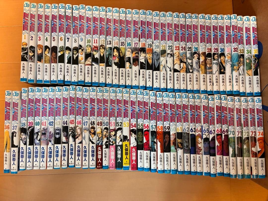 BLEACH 全巻　1〜74（66巻抜け）セット