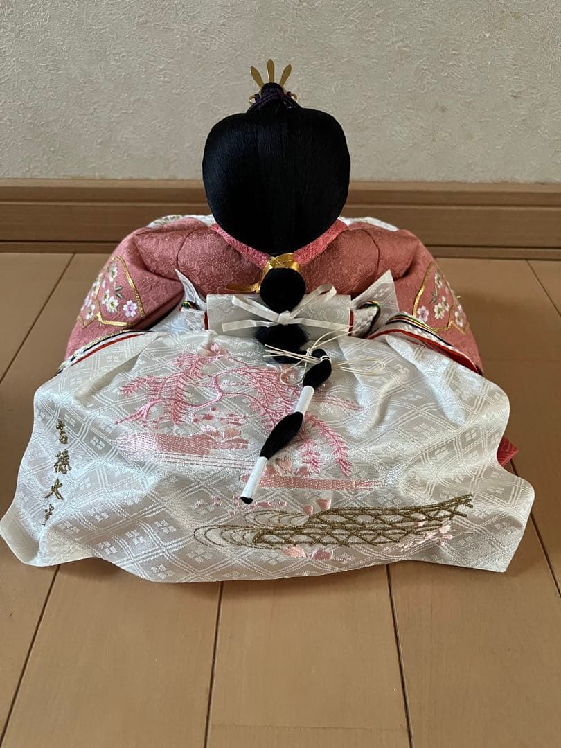 吉徳大光　ひな人形　親王飾り　木目込み