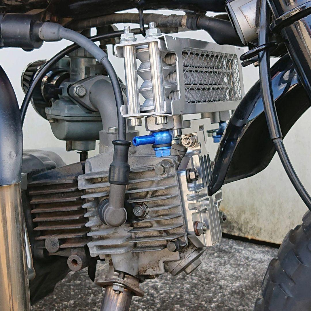 モンキー カブ ホンダ横型 オイルクーラー取付けステー 上側用