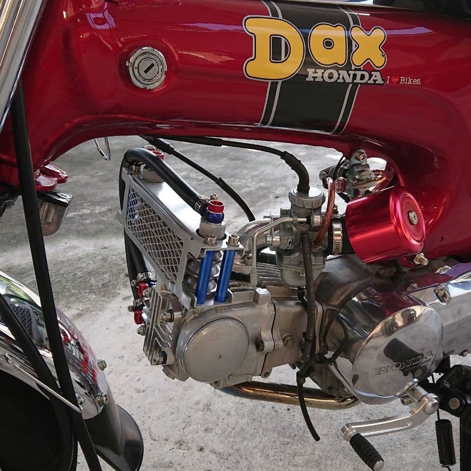 モンキー カブ ホンダ横型 オイルクーラー取付けステー 上側用