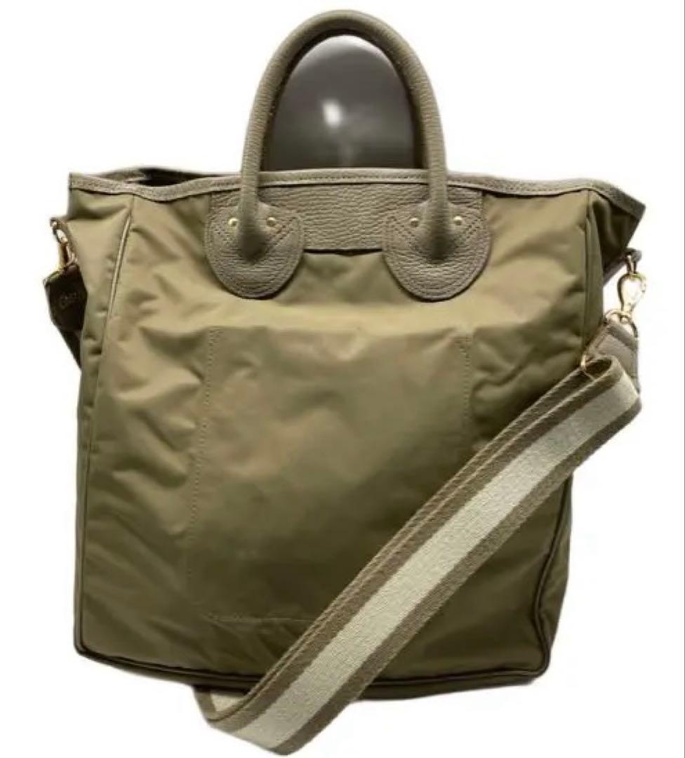 オリーブグリーン トートバッグ