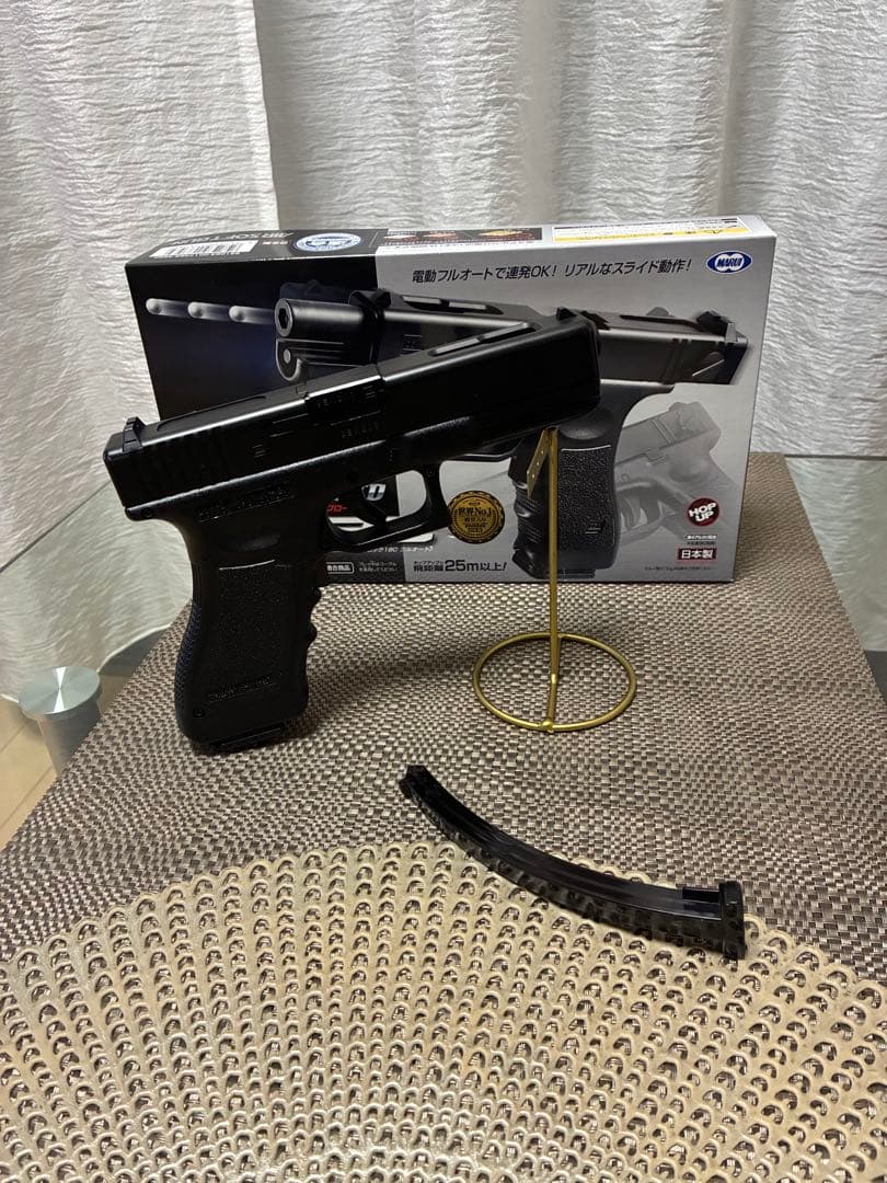 美品　東京マルイ　カスタム品　グロックG18C電動ブローバック　強化ピニオンギア