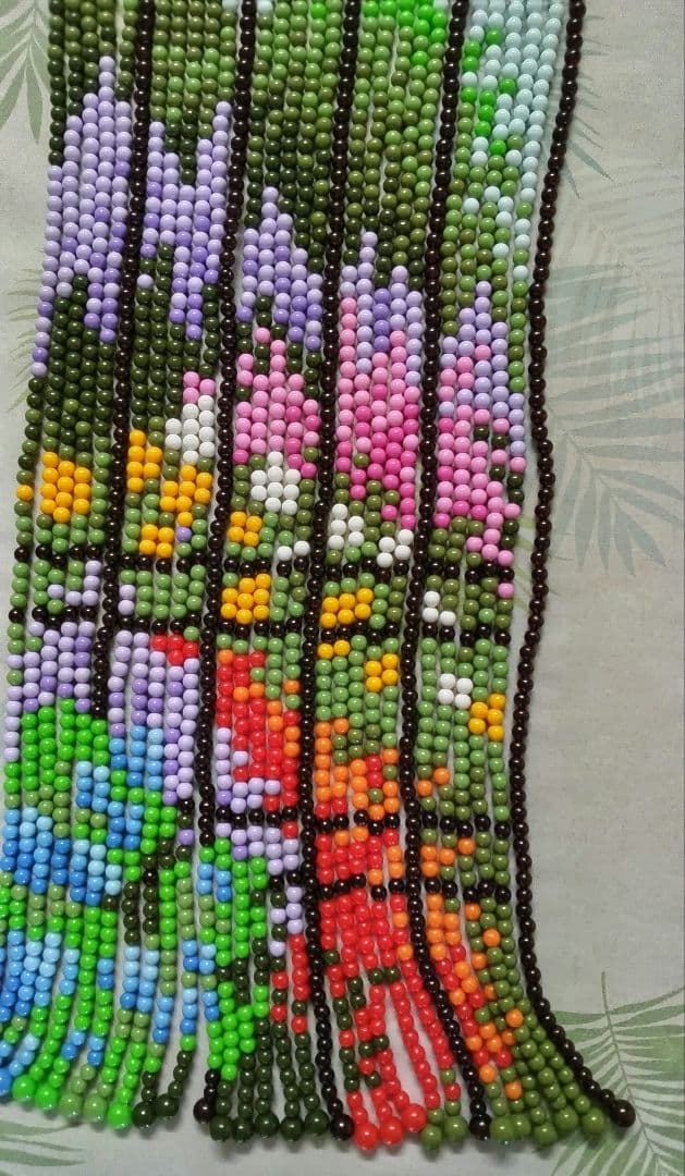 価格変更　スキルスクリーン　花と門 のれん 85cm×120cm【完成品】