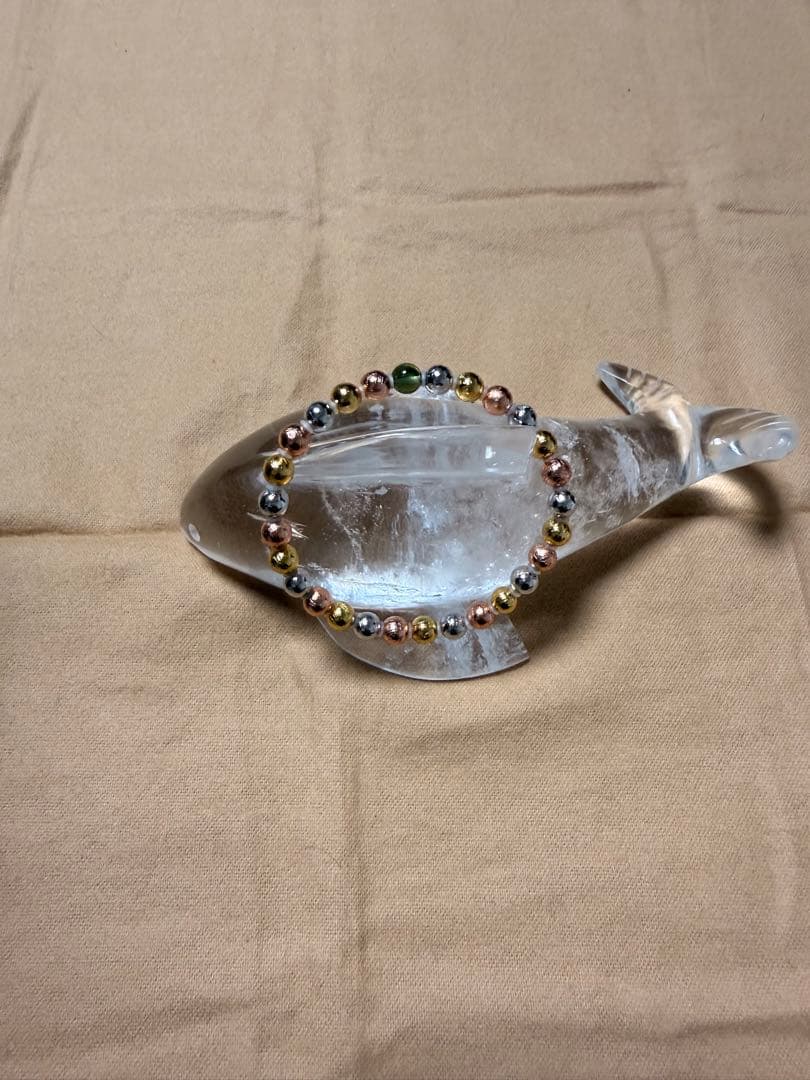 ギベオンブレスレット モルダーバイト付き