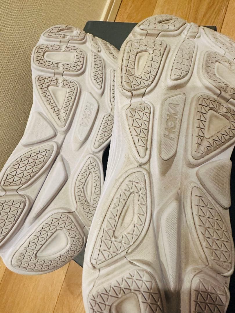 HOKA ホワイト シューズ(男性用)28.5