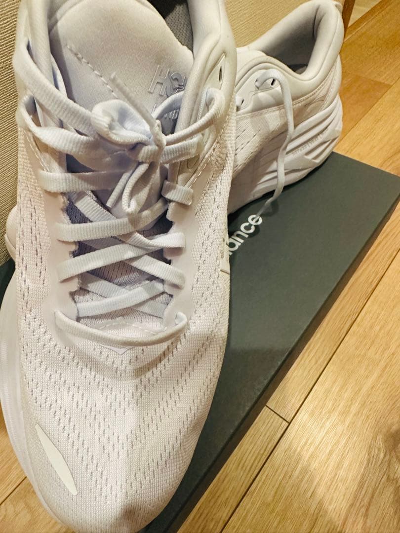 HOKA ホワイト シューズ(男性用)28.5