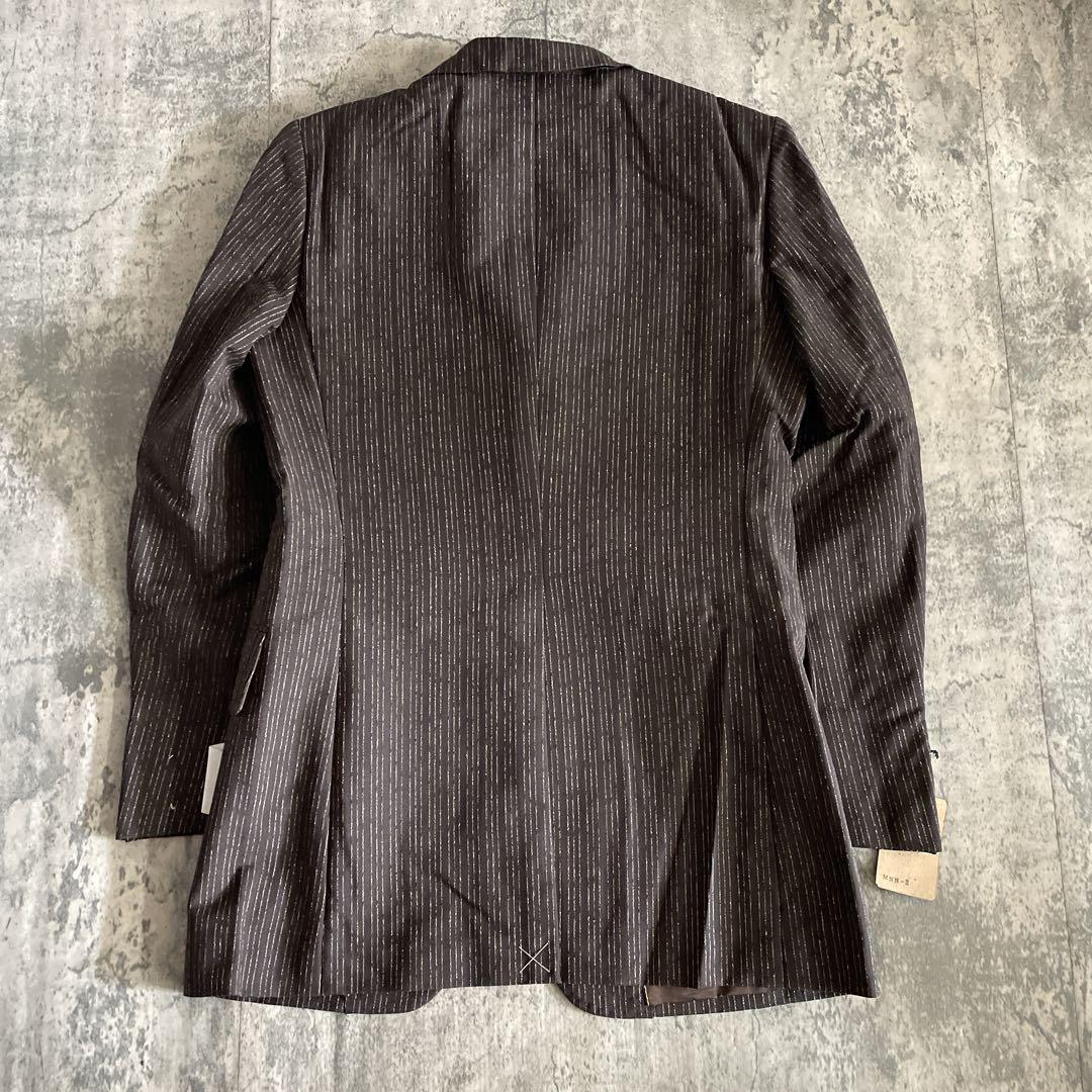 未使用 GUCCI LONG CHAMP ネクタイ 高級モヘアブレンド スーツ