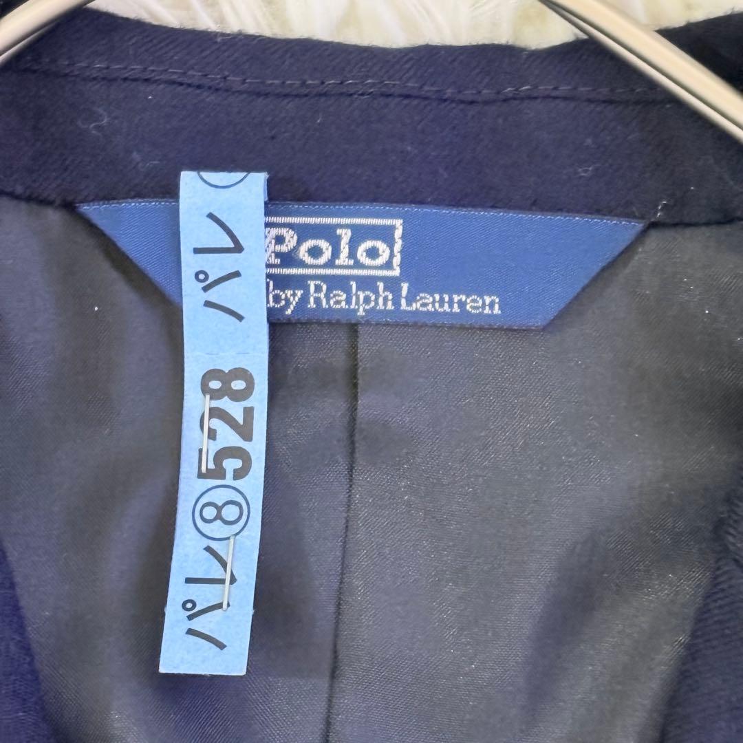 極美品★希少★ポロラルフローレン 金ボタン 紺ブレ セットアップ 120