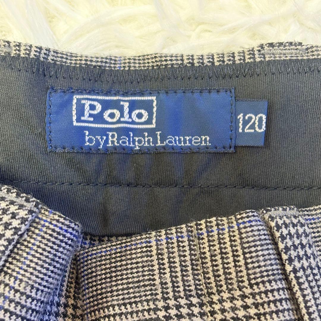 極美品★希少★ポロラルフローレン 金ボタン 紺ブレ セットアップ 120