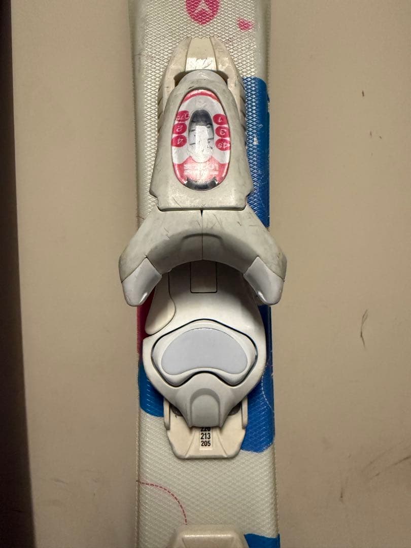 DYNASTARキッズスキー板 ホワイト/ブルー/ピンク　80cm