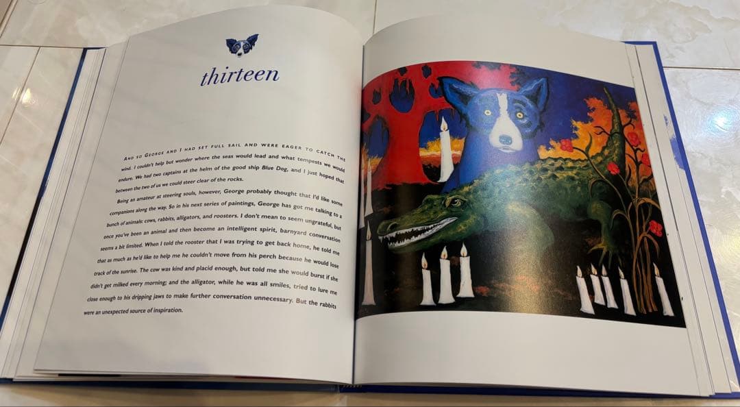 『Blue Dog』ジョージ・ロドリーゲ　画集　洋書