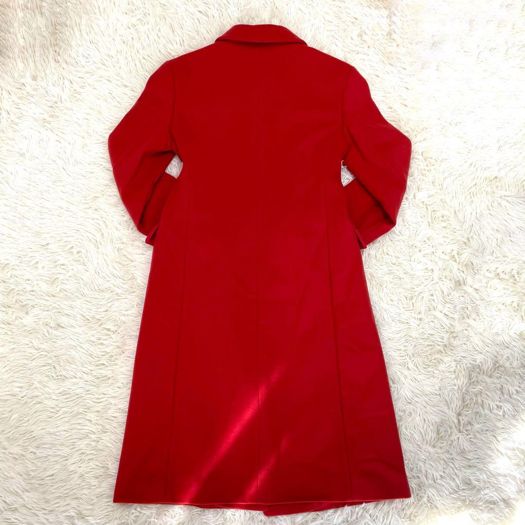 やまのん♪ SPORT MAX ウール ステンカラー ロング コート 希少