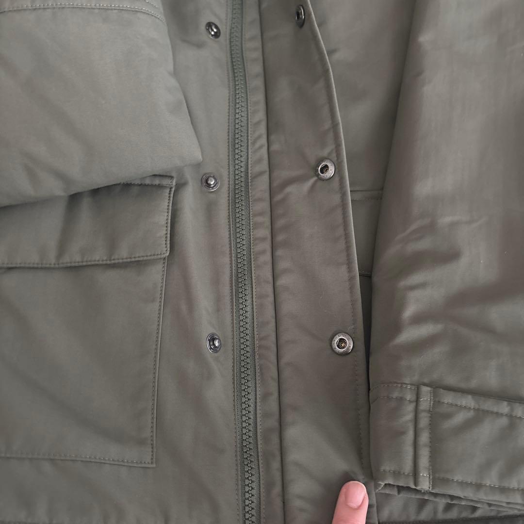 patagonia フード付きジャケット オリーブグリーン