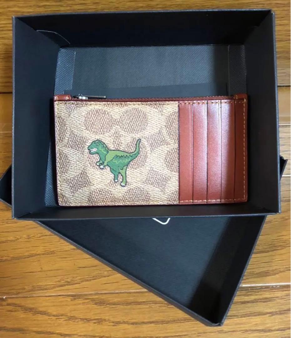 ラスト一点 正規品 新品未使用品 COACH レキシー カードケース
