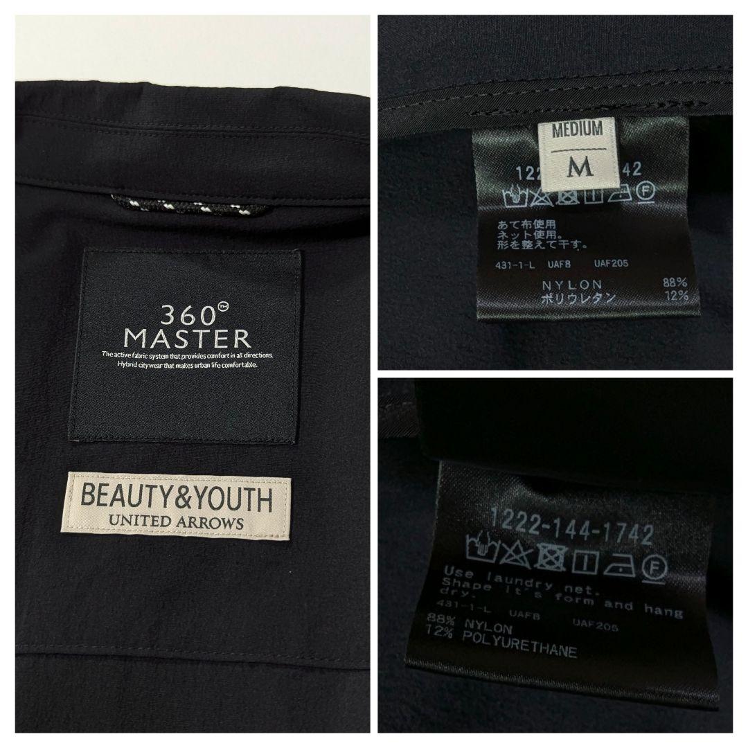 美品★BY 360 MASTER　リラックス2ボタンジャケット　ブラック　M