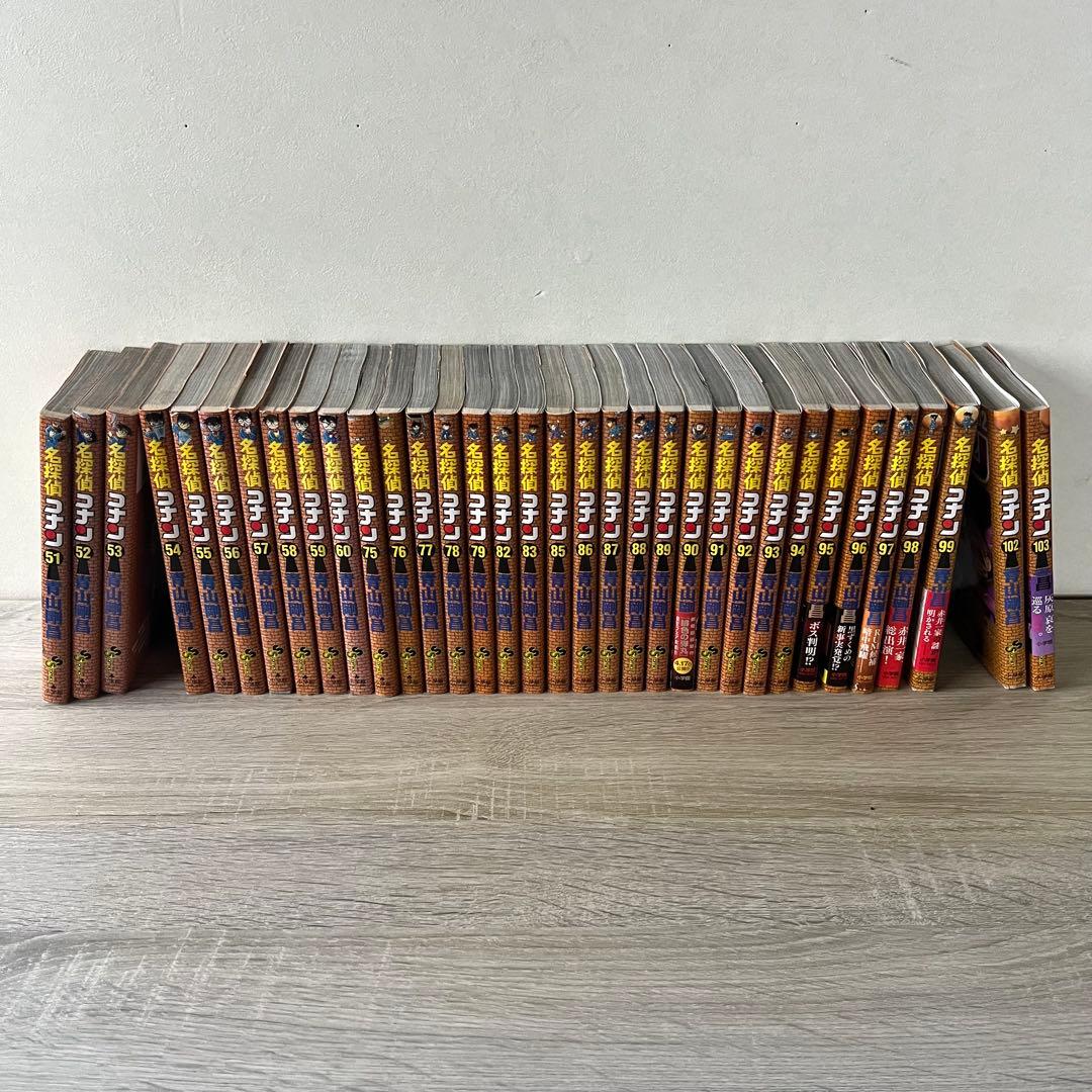 名探偵コナンの漫画セット（巻数抜けあり）