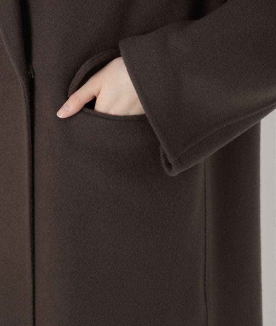 みつばちSLOBE IENA souple wool ダブルフェイスチェス