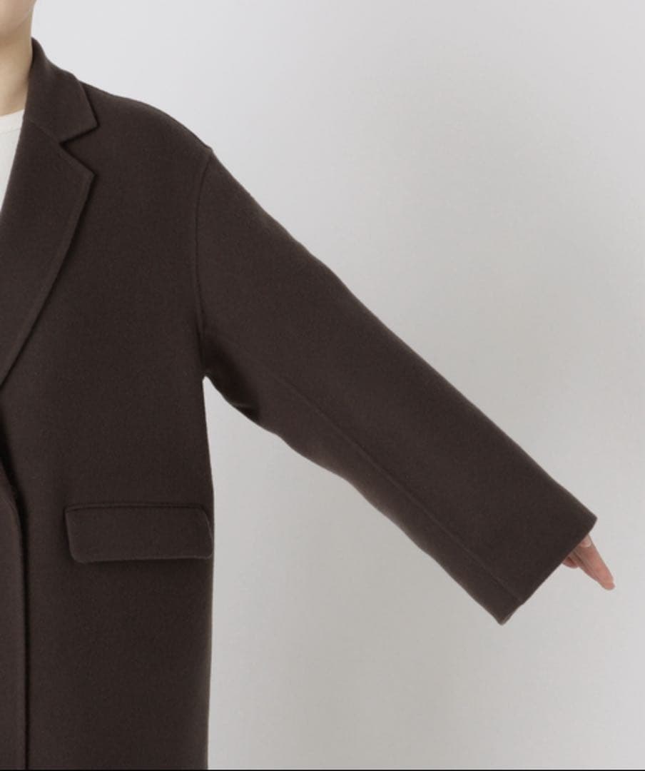 みつばちSLOBE IENA souple wool ダブルフェイスチェス