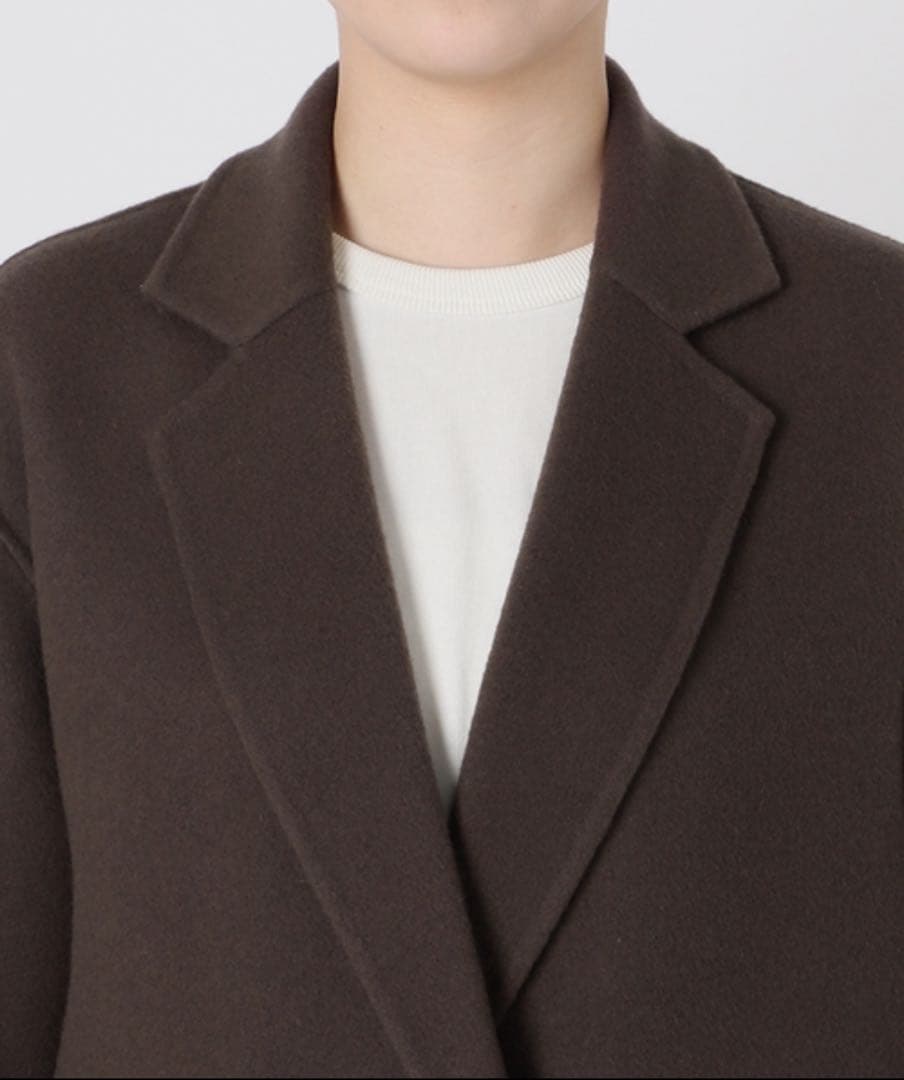 みつばちSLOBE IENA souple wool ダブルフェイスチェス