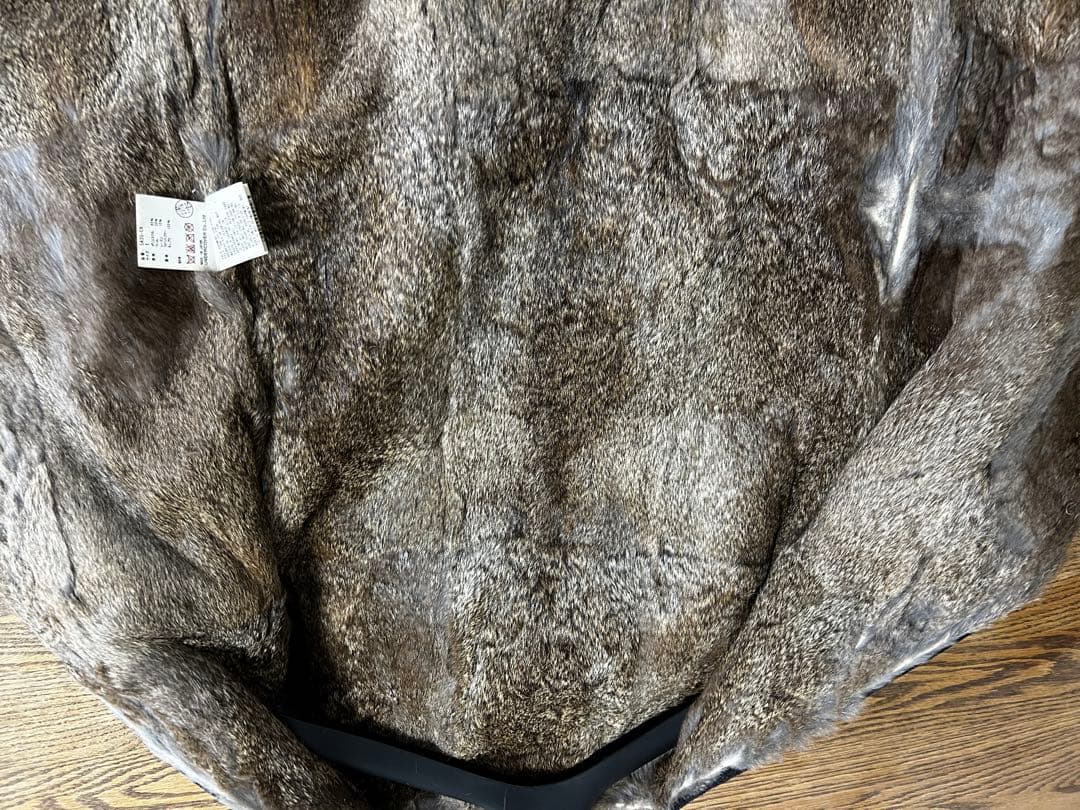 undercover ラビットファー　コート