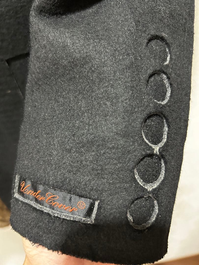 undercover ラビットファー　コート