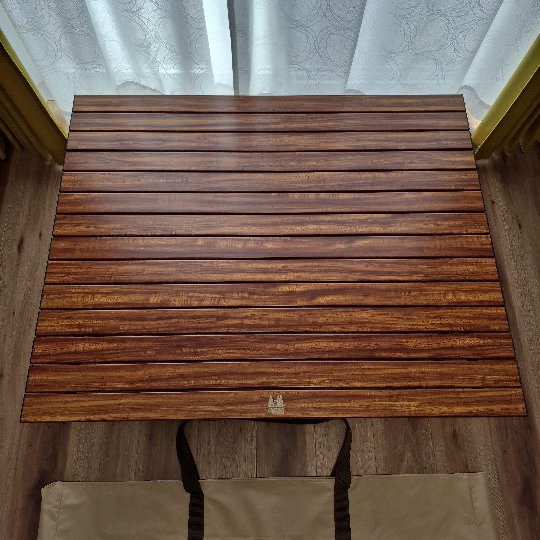 オガワ　3High&Low Table Long II 木目調　テーブル